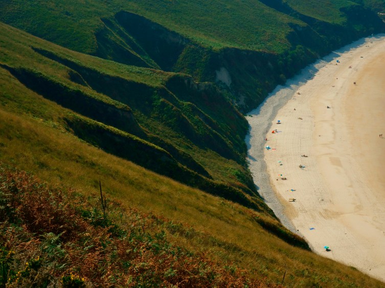 Playa "nudista" de Torimbia