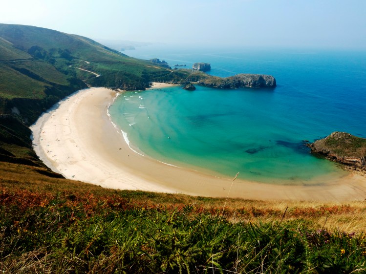 Espectacular playa de Torimbia