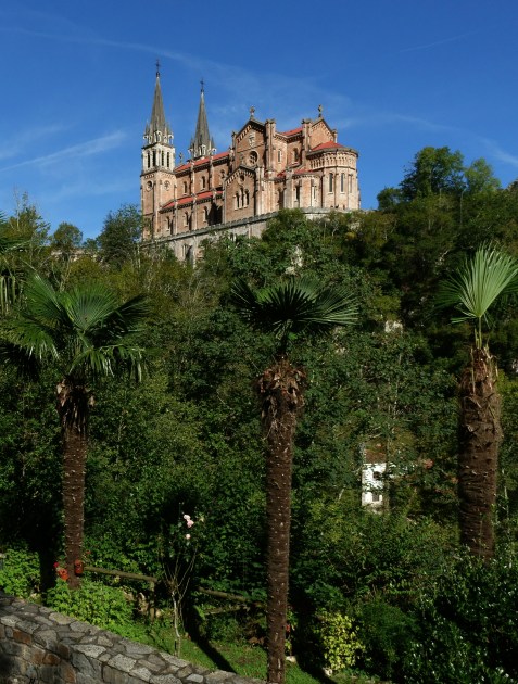 llegando a Covadonga