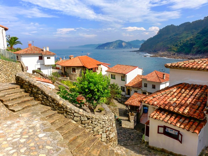 Barrio alto de Tazones