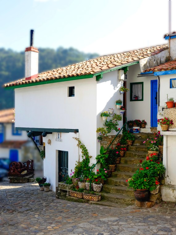 Casa de pescador en Tazones